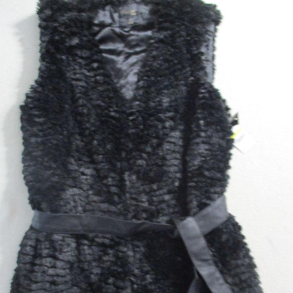 Thalia Sodi Women Vest M Ultra Soft Fur